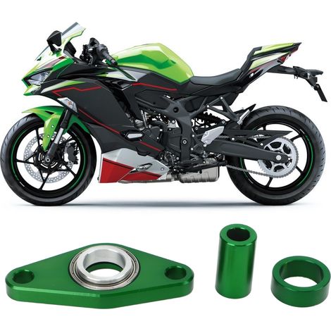 Kit de mise à niveau du sélecteur de vitesse et du stabilisateur pour moto KAWASAKI ZX25R 2021+ (Vert) (1/5)