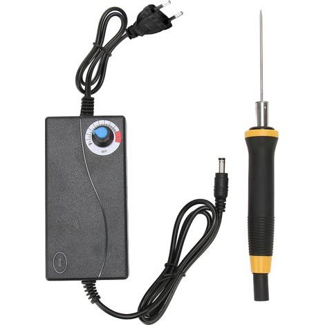 12V DC 3A Thermoschaummesser, Polystyrol-Schneide- und Gravierwerkzeug, mit EU 100-240V-Anschlussplatte (1/5)