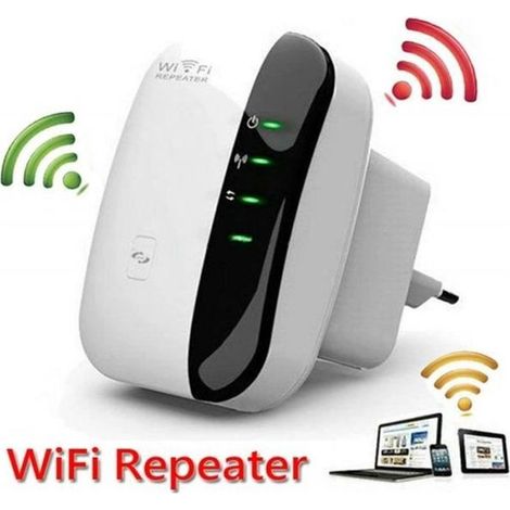 WLAN-Repeater - BIGILANTUH - 300 Mbit/s - 2,4 GHz - WPS - RJ45 (1/5)