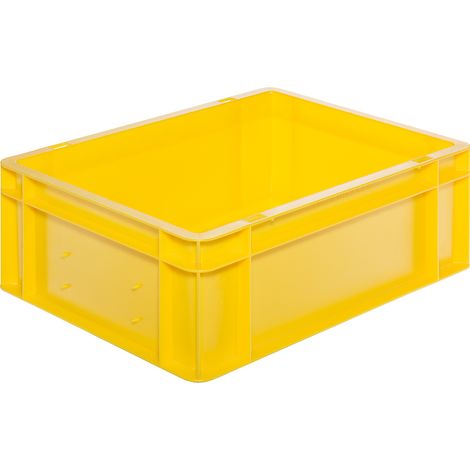 Caisse de transport 400x300x145 mm jaune