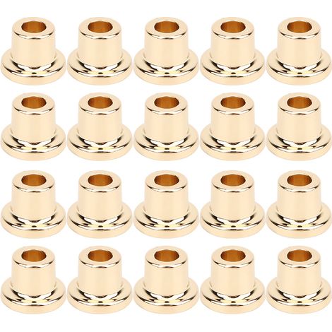 Protecteur De Talon Haut - 20 Pièces En Alliage Électroplacé Or - Diamètres 12 mm 14 mm 17 mm - Pour Chaussures Femmes (1/5)