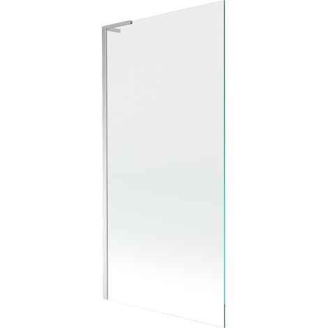 Mexen Next L paratia da bagno a 1 anta 90 x 150 cm, trasparente, cromo - 895-090-000-03-00-01 (1/5)