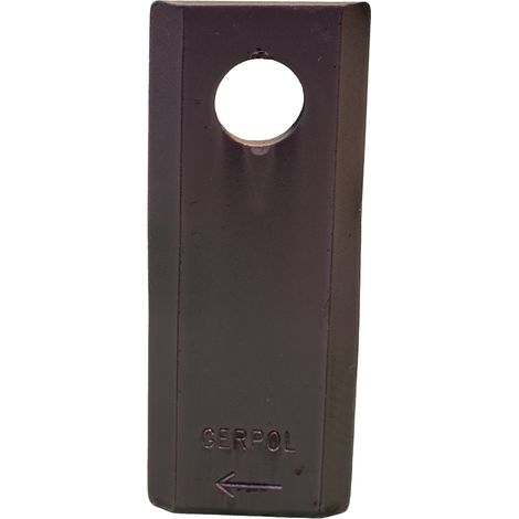 Coltello per falciatrice lunghezza 116mm larghezza 45mm (1/3)