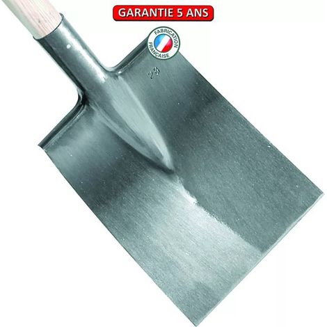 Polierter Nantes-Spaten 30 ohne Stiel OUTILS PERRIN