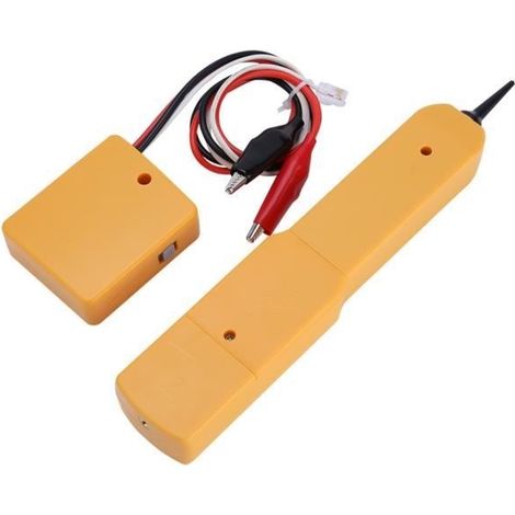 Traqueur de câble Traceur de Fil, Testeur de Câble électrique Réseau, Générateur de tonalité et Kit de informatique reseau (1/4)