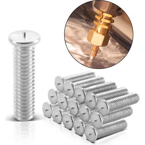 STAHLWERK 2 x perni di saldatura in alluminio M4 set di 100 Accessori per smacchiatori Smart Repair
