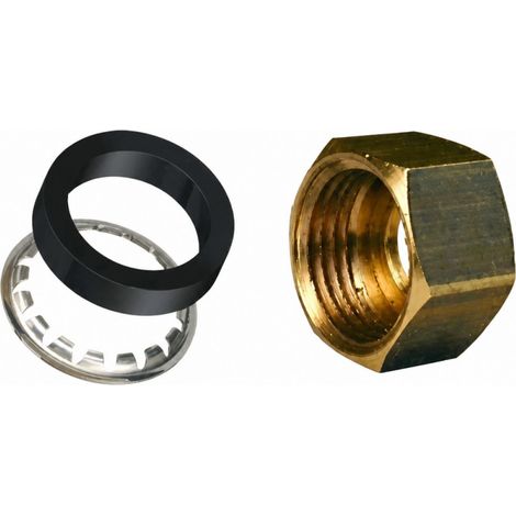 Grip + dado 12x17 per rame D.10mm - 10 pezzi.