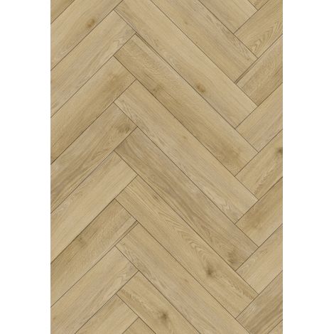 Mexen Charter Oak panneaux vinyle chevrons 570 x 95 mm LVT Dryback 2,5 mm, sous-couche PVC, 4 V-Fuge, Chêne - F1469-0570-095-25 (1/2)