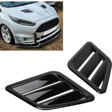 Kühlergrill und Lufteinlässe für die Motorhaube des Ford Focus (26221), glänzend schwarz (1/5)