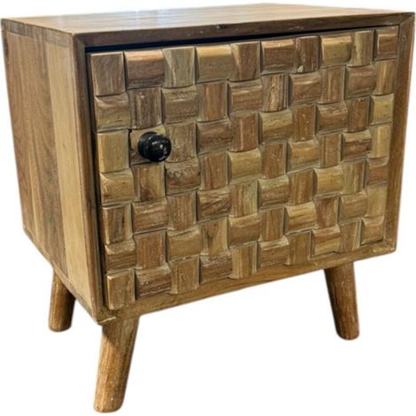 Bedside Cabinet - Wood - L35 x W47 x H43 cm