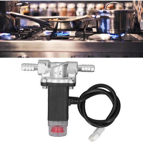 Vanne d'arrêt d'urgence gaz, vanne à double orifice, tension nominale 12 V CC (1/5)