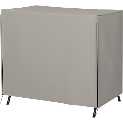 Copertura impermeabile per altalena da giardino con protezione solare, grigio, 177 x 114 x 152 cm (1/5)