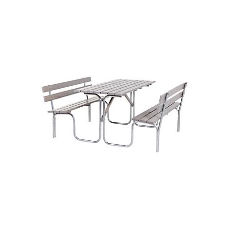 Banco para grupos escritorio y 2 bancos longitud 1500 mm (1/5)