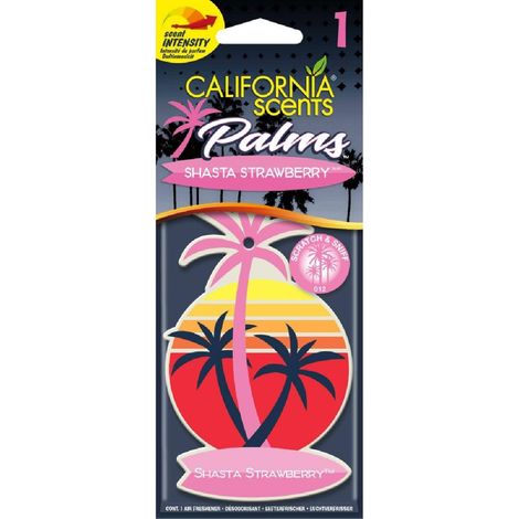 12x Desodorisant Palmier senteur fraise