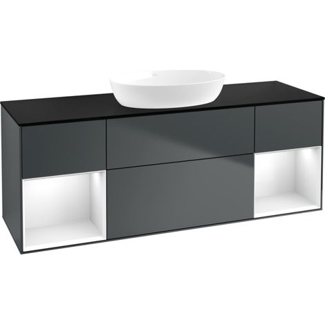 Villeroy & Boch FD02GFHG Armoire sous-lavabo Finion FD0 (1/2)
