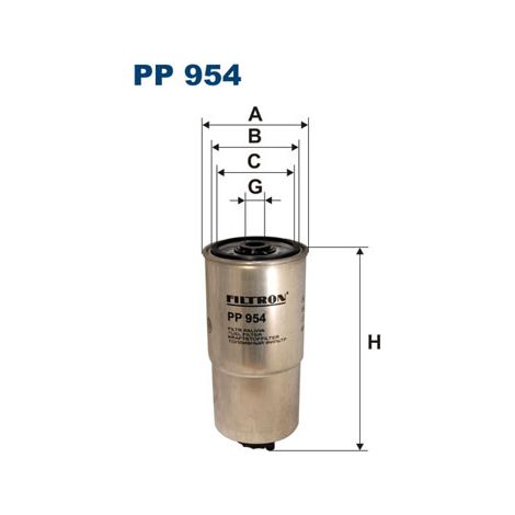 Kraftstofffilter PP954 Filtron