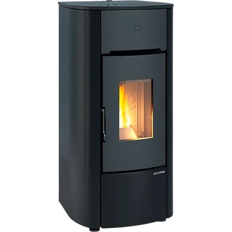 Poêle à granulés - EXTRAFLAME Mariella AD 7 kW Noir