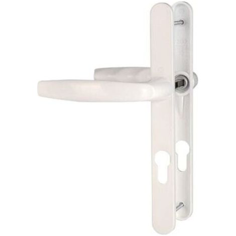 Poignée de porte-fenêtre - Atlanta - Hoppe & Cie - Signalétique blanche - Clé I - 195 mm (1/5)