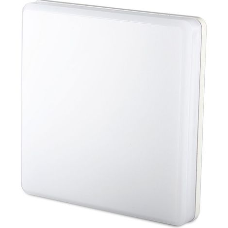 V-TAC PRO VT-8033 15W quadratische LED-Deckenleuchte weiß 110lm/w warmes Licht 3000K IP44 IK08 - sku 2113909 (1/5)