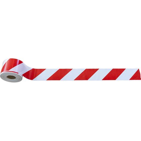 RUBAN DE MARQUAGE BLANC/ROUGE – 200 M JBM53811 (1/2)