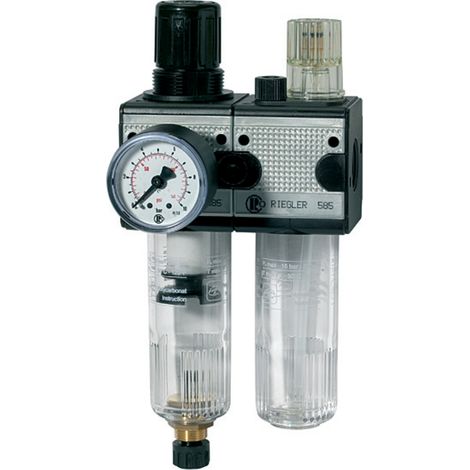 RIEGLER Wartungseinheit MULTIFIX 1/4",1150L/min DN 6
