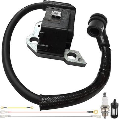 Bobine d'allumage pour STIHL MS250 MS230 MS210 021 023 025 Tronçonneuse Remplace 0000-400-1306 1123-400-1301, avec Bougie d'allumage, Filtre à Carburant (1/5)