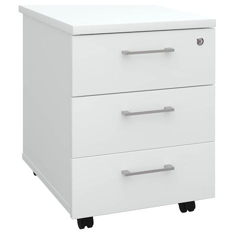 Caisson mobile 3 tiroirs blanc - Arch - Maxiburo