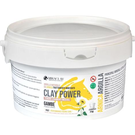 Argilla naturale con arnica Amaclay power 4 KG