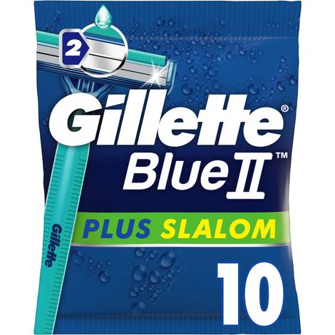 Gillette Blue II Plus Slalom 10er