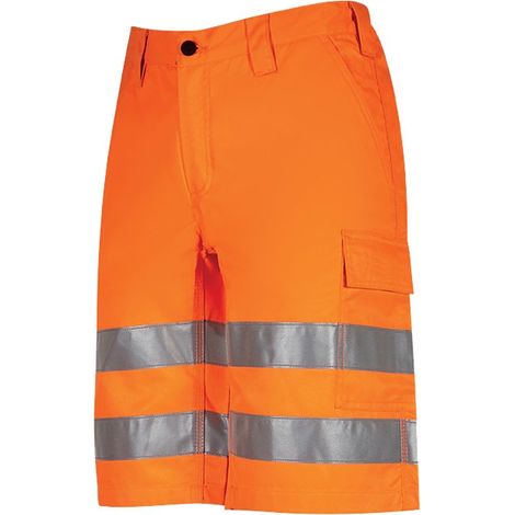 Pantalones cortos de alta visibilidad U-Power Altair - L - Arancione