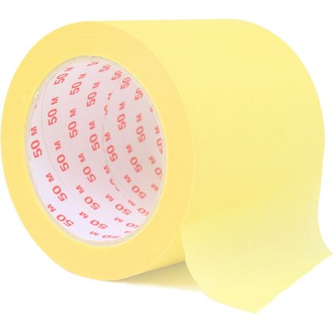 24 x Kreppband 100 mm x 50 m Malerkrepp Abklebeband Klebeband Abdeckband Krepp