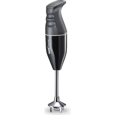 Mixeur plongeant 120W – 2 vitesses jusqu'à 12 000 tr/min – Coupole ouverte pour circulation optimale – Moteur silencieux garanti à vie – Bamix
