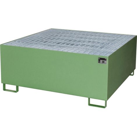 Bauer Südlohn Bac de rétention AW 1000, peint, vert réséda (1/2)