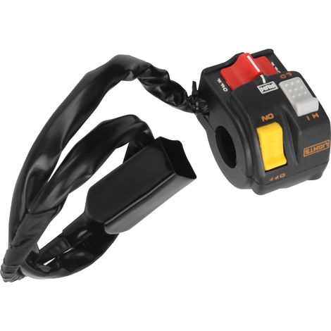 Commutateur d'allumage/d'arrêt gauche guidon 35200-HA2-674 Pièce de rechange pour Honda ATC250R ATC 250R 83-86 (1/5)