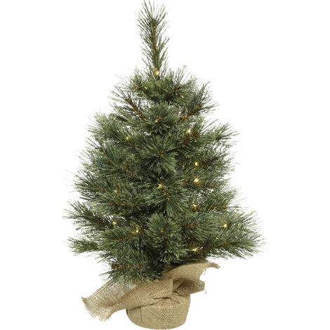 Kaemingk künstlicher Tannenbaum Cashmere beleuchtet 50 Lichter warmweiß Baum (1/2)