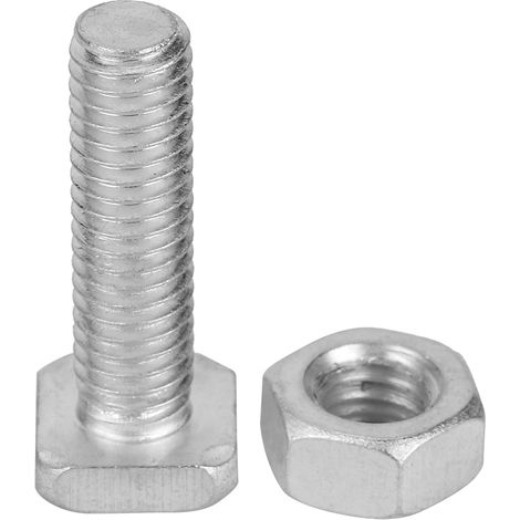 Gewächshaus-Befestigungsset [20er-Pack] M6x22 Schrauben und M6 Muttern, Aluminium-Ersatzteil (1/5)