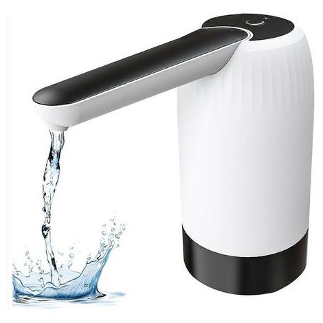 Distributeur d'eau à pompe pour bonbonnes de 5 gallons - avec chargement USB, électrique (1/5)