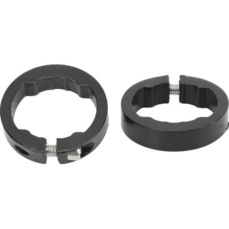 Klemmen für Fahrradgriffe, 2er-Set. Griffenden aus Aluminium. Klemmen für Fahrradgriffe, 8 mm. Fahrräder und Zubehör