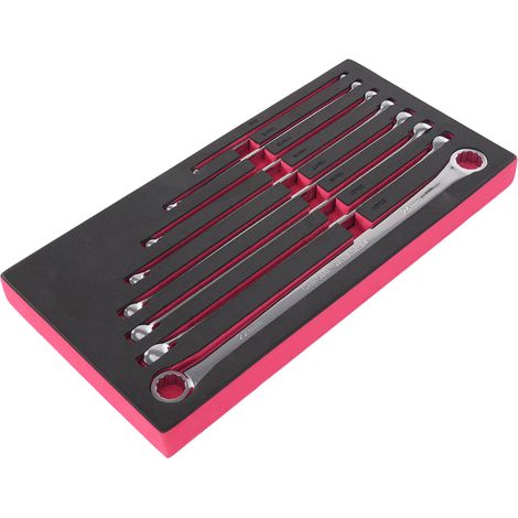 8pcs 12 Point Box End Wrench Set Extra Long Metric Double Ended 8-24mm (1/5)