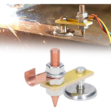 Support De Soudage Magnétique, Réglable Tête D'aimant De Soudage, Outils D'accessoires De Soudage Strong Et Durable, pour La Fixation du Soudage (1/5)