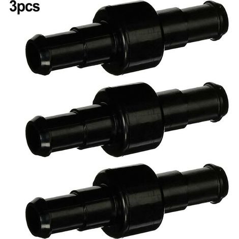 D20 Lot de 3 Raccords Rotatifs pour Tuyau D'arrosage avec 6 Embouts D15 Compatibles avec Zodiac Polaris 180 280 380 Robot Nettoyeur Piscine noir (1/4)