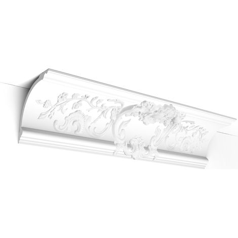 Stuck Wandleiste Orac Decor C338A LUXXUS Eckleiste Zierleiste Profilleiste Stuckleiste Deckenprofil 2 Meter (1/5)