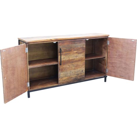 RUNE - madia moderna in legno con tre ante (1/4)