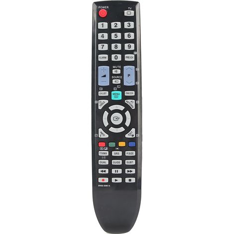 1 mando a distancia ABS compatible con Samsung BN59-00901A, alcance de 10 m, botones grandes, para reemplazo de TV. (1/5)