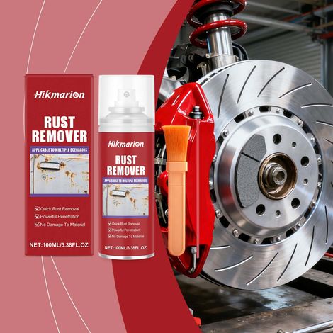 Rostentfernungsset – Entfernt effektiv Rost von Metall, reinigt, entfernt Flecken, frischt auf, poliert und pflegt Fahrzeugoberflächen – 100 ml -- DTEKGAZ (1/5)