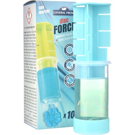 Gel detergente per WC General Fresh Disc Force Marine 60 ml