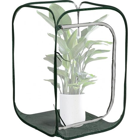 Mini serre pop-up en PVC transparent, 61 x 61 x 91,4 cm, petite plante de jardinage, maison chaude pour protection contre le froid (1/5)