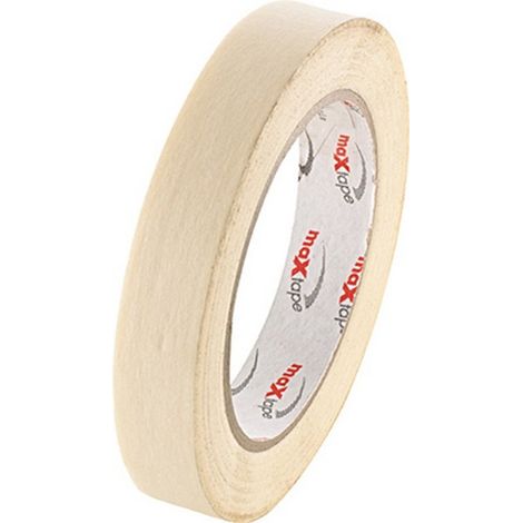 Nastro Crepe, Colore: Camoscio, Formato 50 M X 19 Mm