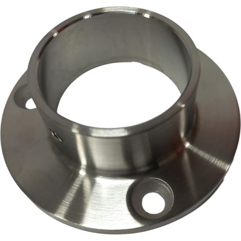 Raccord Mural Inox - 1 Pièce - Acier Brossé A2 - Fixation Garde-corps Tube 42,4mm - Intérieur et Extérieur (1/5)