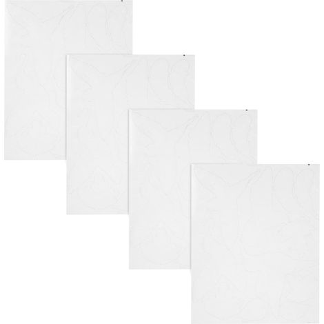 Film Anti-Collision D’Oiseaux pour Fenêtres – 4 Autocollants Statiques Décoratifs Feuille et Plume – Protection Colibris Portes Vitrées – Adhésifs sans Adhésif Réutilisables (1/5)